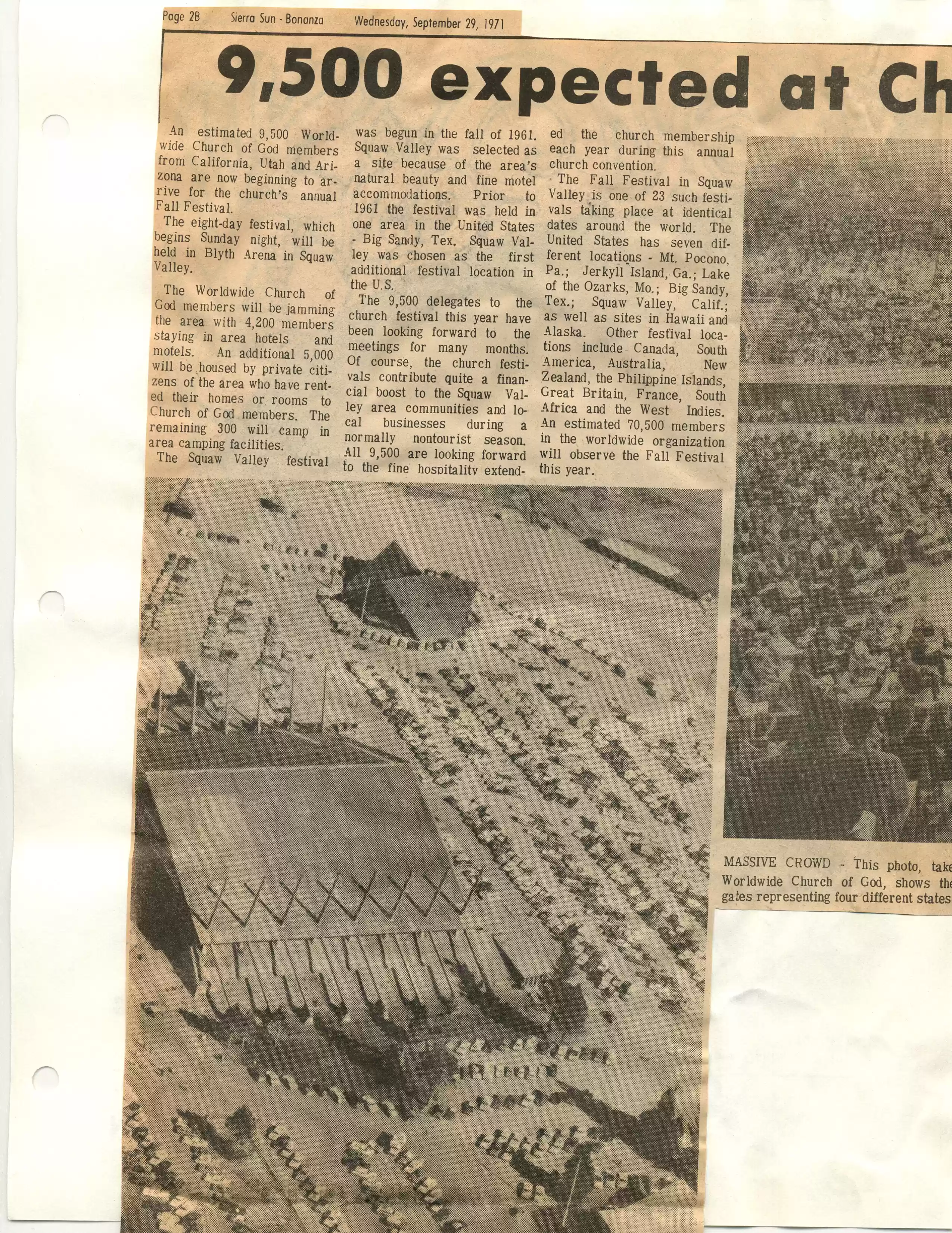 2. Lake Tahoe, Sierra sun bonanza 9-29-1971